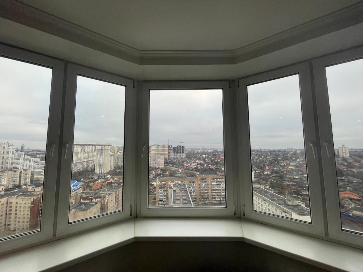 View Apartments, 22 Floor With 2 Rooms Kiew Exterior foto